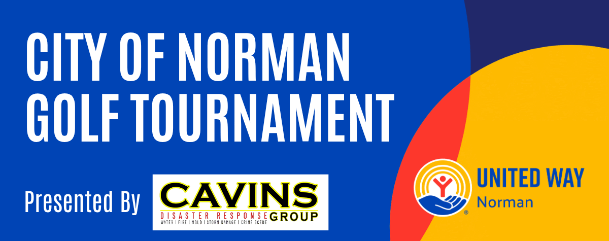 Text stating City of Norman Gold Tournament