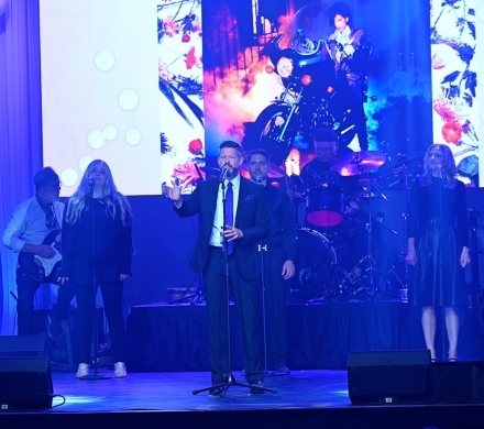 Man singing
