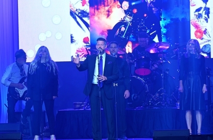 Man singing