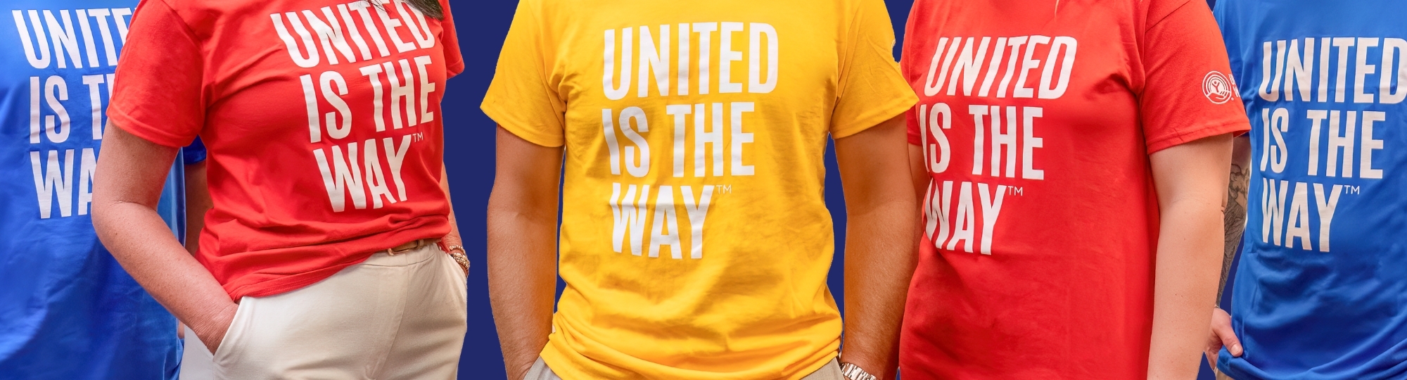 People wearing United Is The Way tshirts