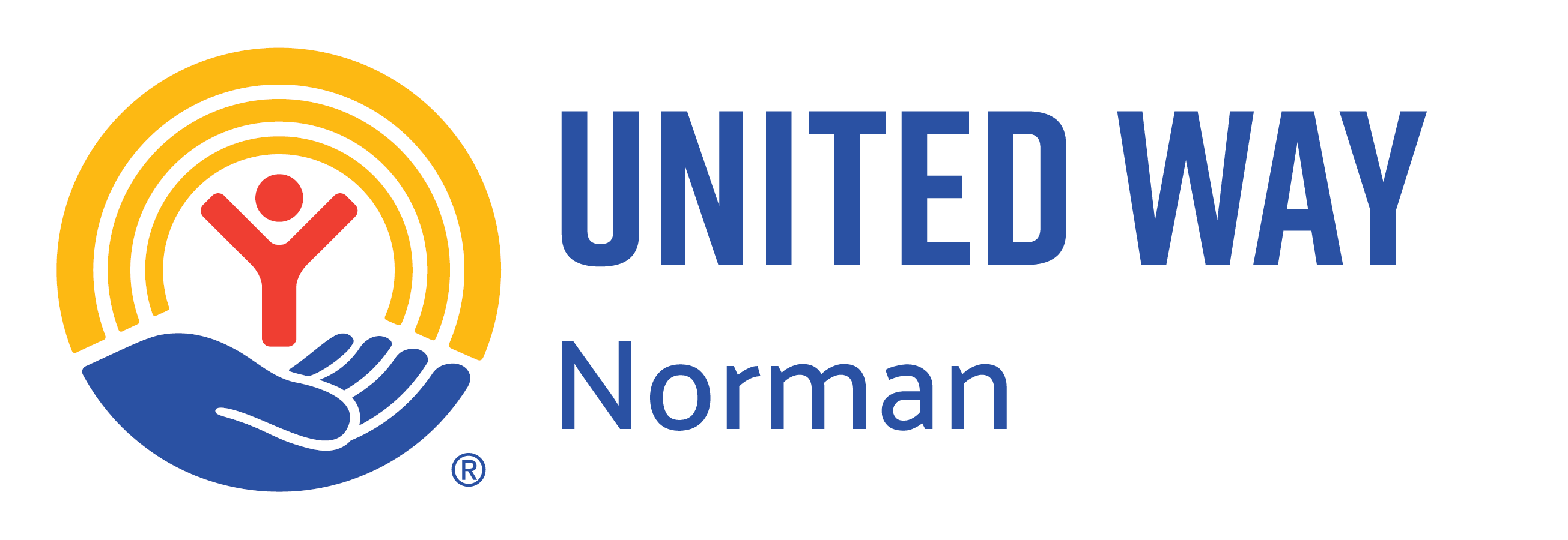 United Way of Norman color logo print